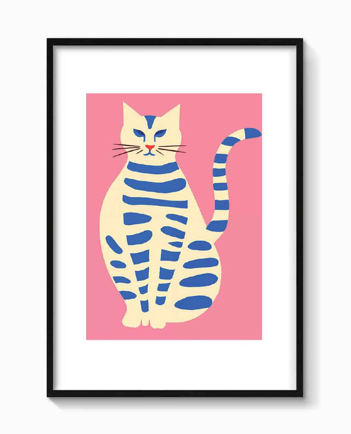 ANGRY BLUE CAT